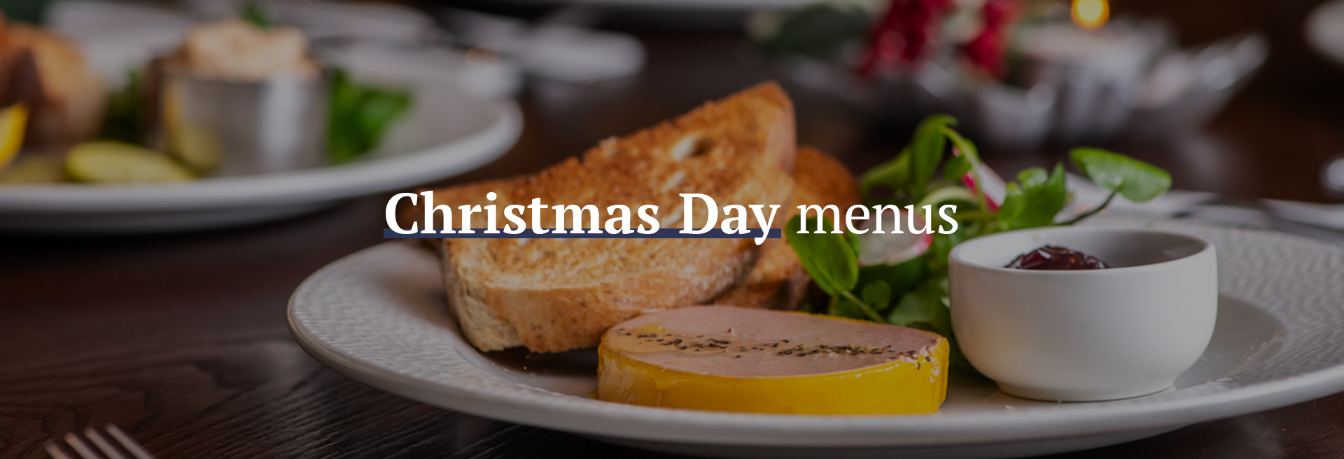 Christmas Day Menu at The White Hart Crystal Palace