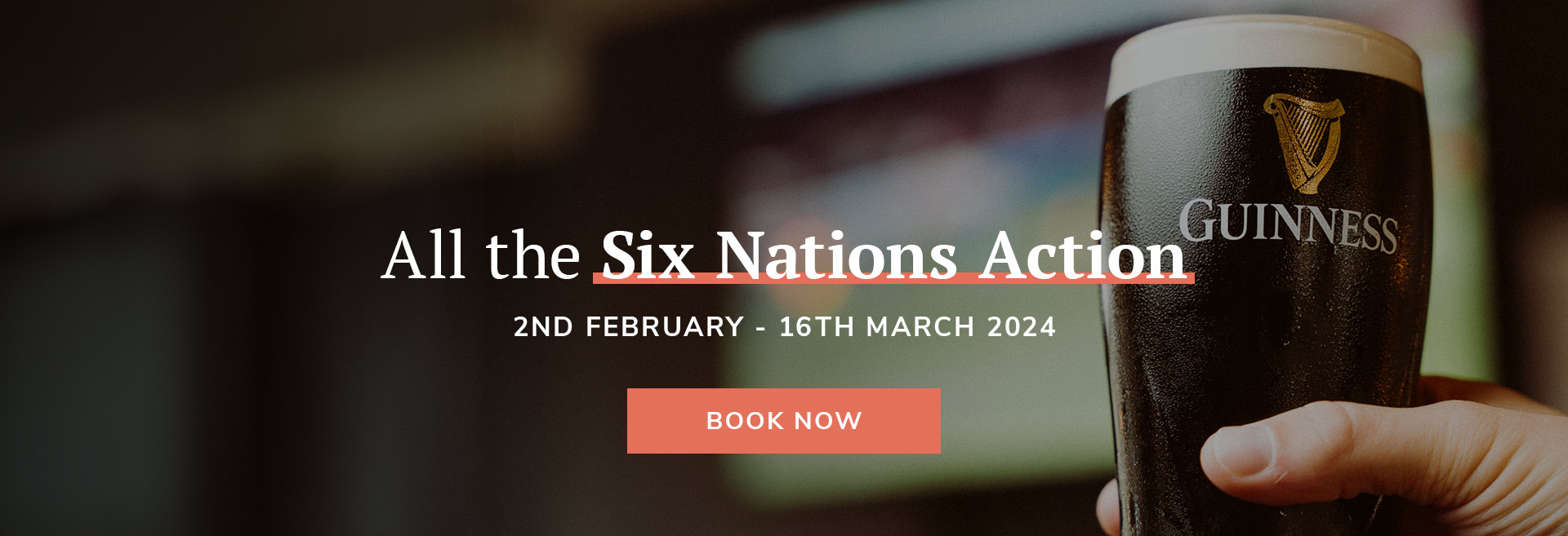 Rugby Six Nations 2024 at The White Hart Crystal Palace