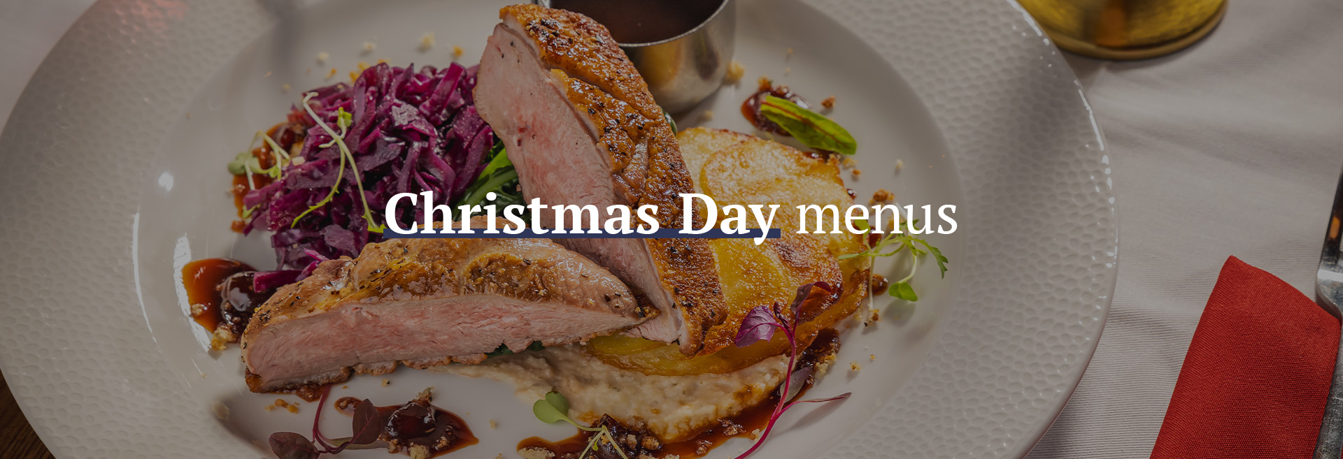 Christmas Day Menu at The White Hart Crystal Palace