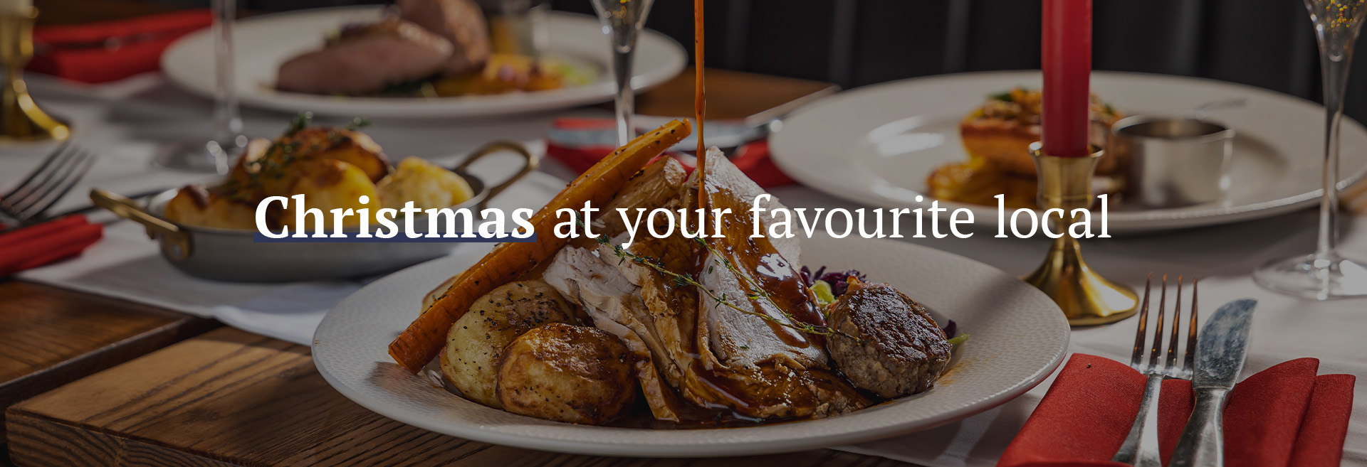 Christmas The White Hart Crystal Palace in London