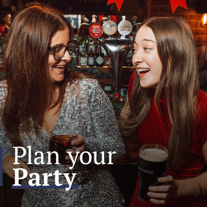 Make a group booking. Christmas at The White Hart Crystal Palace in London